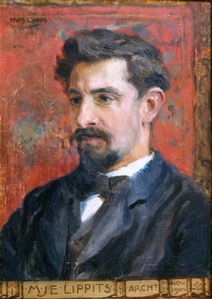 Afbeelding uit: 1904. Schilder Huib Luns (1881-1942) was de vader van Joseph Luns, de minister.