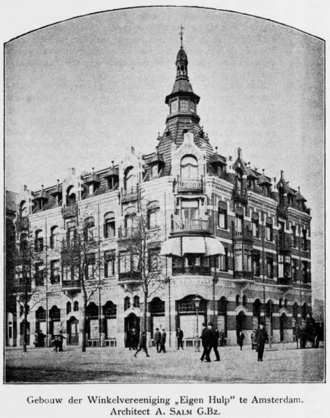 Afbeelding uit: 1902. Foto uit het Bouwkundig Weekblad jrg. 22, 1902.