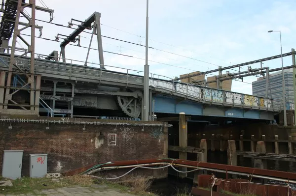 Afbeelding uit: januari 2014. De beweegbare brug.