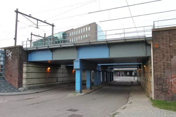 Afbeelding uit: januari 2014. Het viaduct.