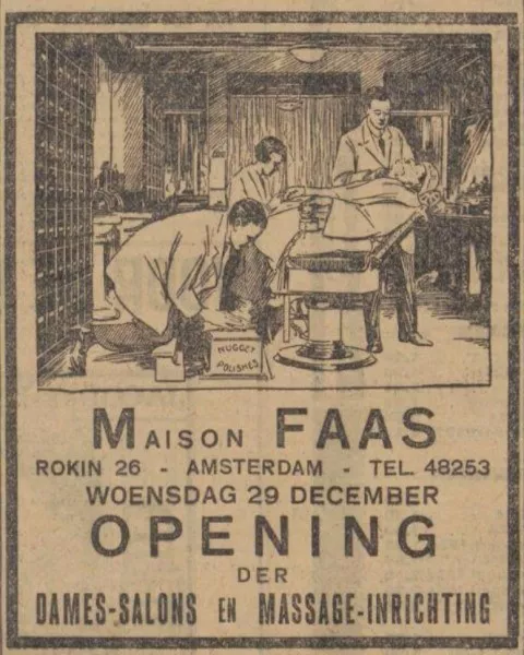 Afbeelding uit: december 1926. Advertentie in het Algemeen Handelsblad