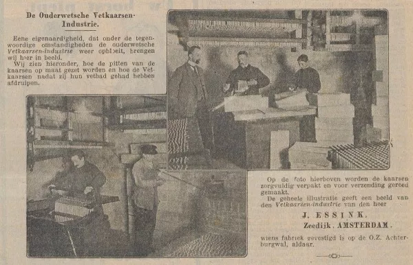 Afbeelding uit: januari 1915. Fotoreportage in de Tilburgsche Courant.