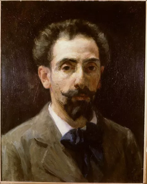 Afbeelding uit: 1903. Zelfportret van Teixeira de Mattos.