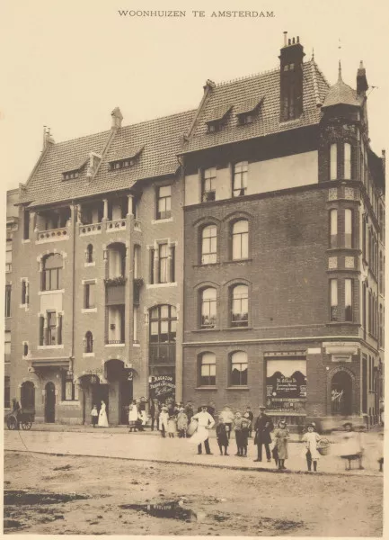Afbeelding uit: 1895. Foto gepubliceerd in De architect, jaargang 6 nr. 1, 1895.
