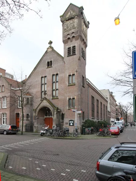 Afbeelding uit: december 2020. Kerk Ruysdaelstraat (1914).