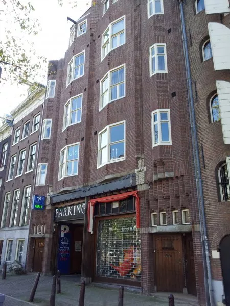 Afbeelding uit: oktober 2011. Garage en woningen, Prinsengracht (1917).