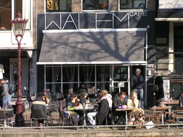 Afbeelding uit: oktober 2011. Café Walem, Keizersgracht.
