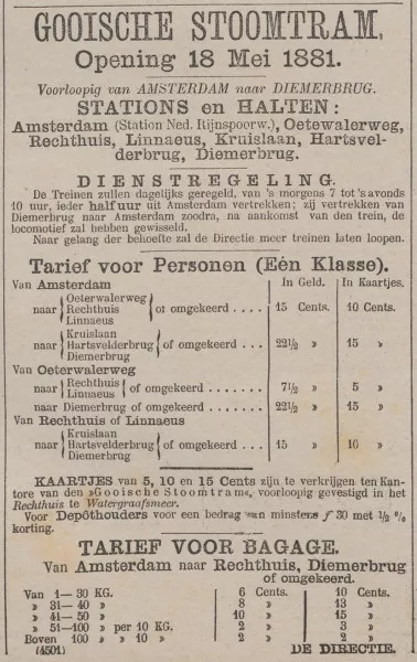Afbeelding uit: mei 1881. Advertentie in Het Nieuws van den Dag.