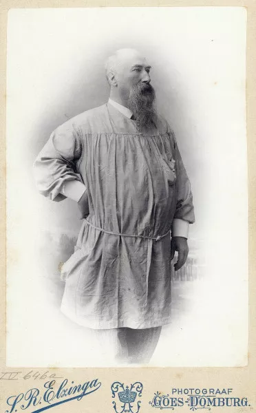 Afbeelding uit: circa 1885. Mezger verbleef ook veel in Domburg. Collectie Zeeuws Archief.