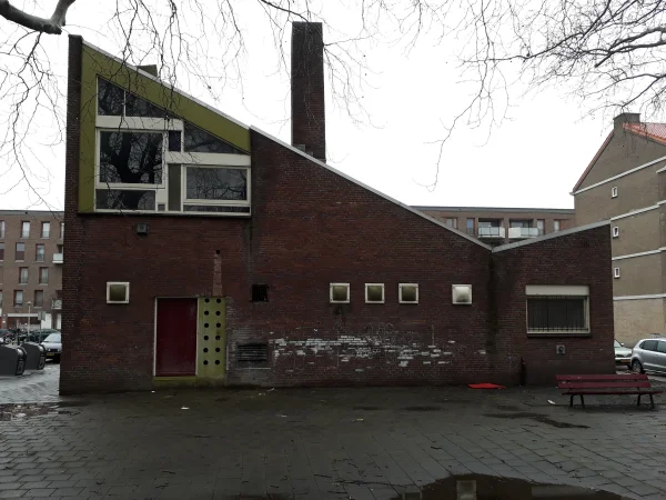 Afbeelding uit: februari 2020. Oostgevel.