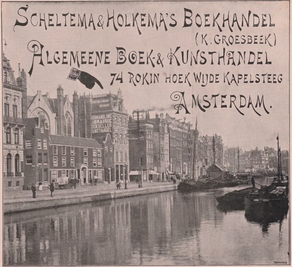 Afbeelding uit: circa 1890. Foto van Meisenbach gebruikt voor reclamedoeleinden. Collectie Rijksmuseum.