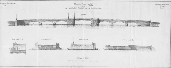 Afbeelding uit: 1900. Het door Berlage gewijzigde ontwerp.
