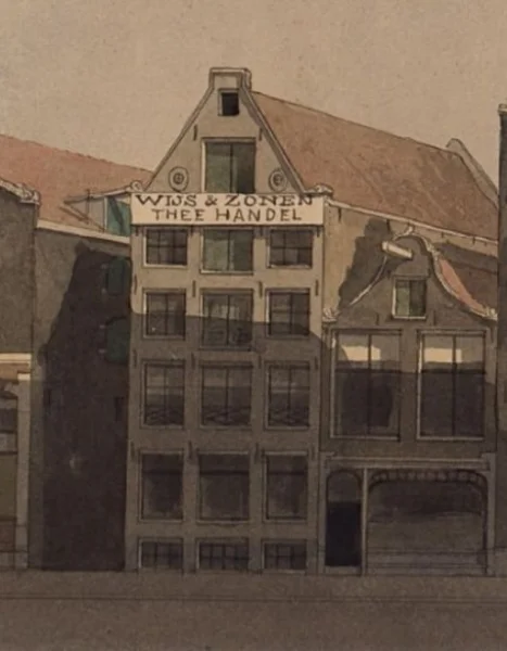 Afbeelding uit: 1911. De voorganger, op een uitsnede van een tekening.
Bron afbeelding: SAA, bestand 010097000122.