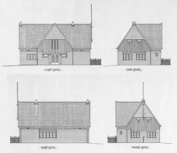 Afbeelding uit: 1920. Het ontwerp van de gevels.