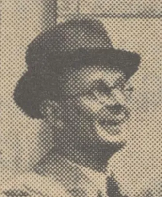 Afbeelding uit: december 1938. Duintjer op een krantenfoto uit 1938/