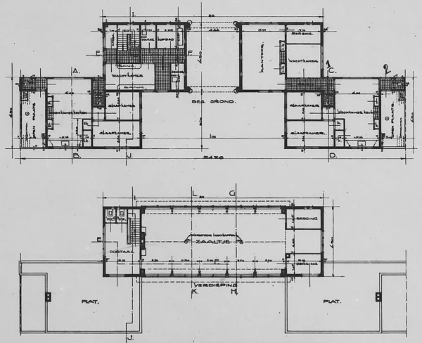 Afbeelding uit: 1925. Plattegronden.