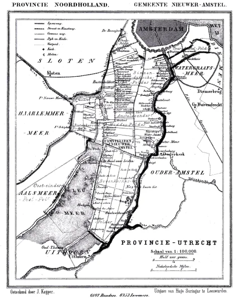 Afbeelding uit: circa 1868. De gemeente tussen 1865 en 1870.