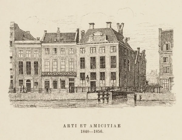 Afbeelding uit: 1856. Vóór de verbouwing van 1855.