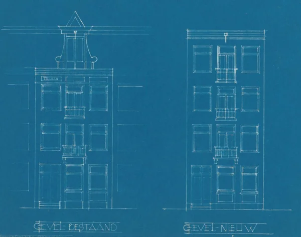 Afbeelding uit: 1936. De verbouwing van nummer 43.