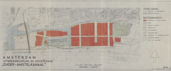 Afbeelding uit: 1953. Het hoofdlijnenplan uit 1953.