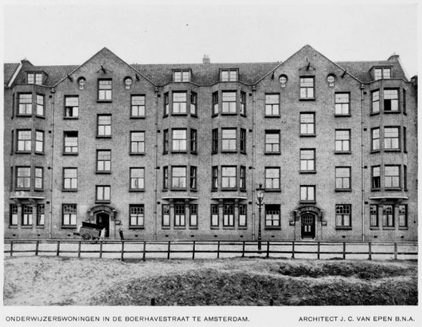 Afbeelding uit: circa 1915. Foto geplaatst in het Bouwkundig Weekblad Architectura van 9 maart 1940.