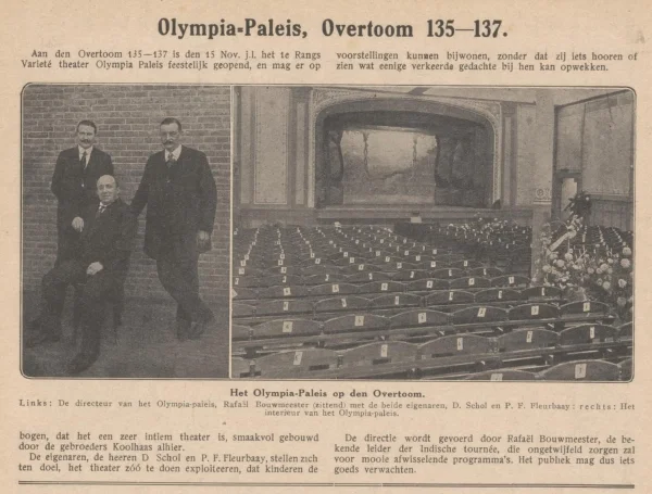Afbeelding uit: december 1913. Artikel in het tijdschrift Het Leven van 23 december 1913.
