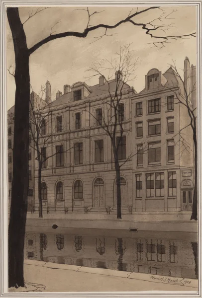 Afbeelding uit: 1909. De panden in 1909.
Bron afbeelding: Stadsarchief.