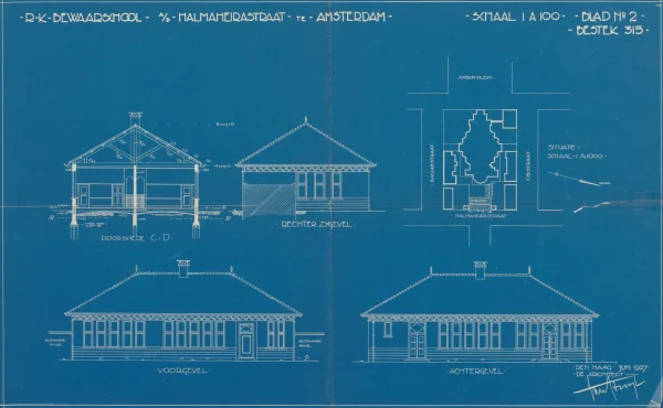 Afbeelding uit: 1927. Bron afbeelding: Stadsarchief.