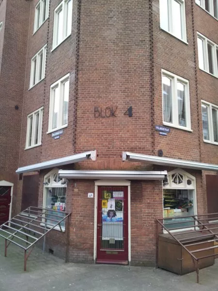Afbeelding uit: januari 2012. Hoek Polanenstraat - Knollendamstraat (links).