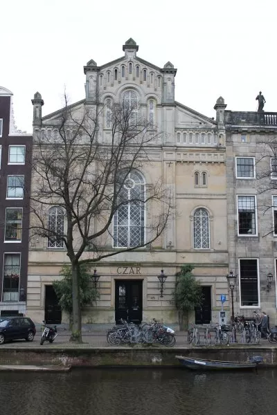 Afbeelding uit: maart 2012. Nieuwe Waalse Kerk, Keizersgracht.