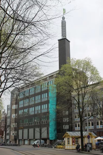 Afbeelding uit: maart 2012. Telegraafgebouw, Nieuwezijds Voorburgwal.