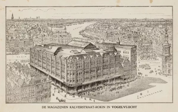 Afbeelding uit: 1912. Vroom & Dreesmann Kalverstraat.