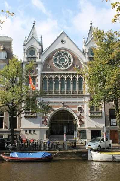 Afbeelding uit: augustus 2012. Keizersgrachtkerk (1888)