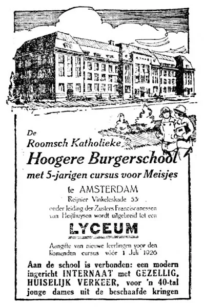 Afbeelding uit: april 1926. Advertentie in dagblad De Tijd.